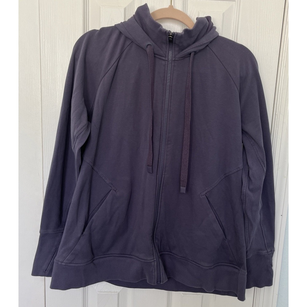 Athleta Purple Triumph Zip-Up Hoodie Women 1X 486251-25